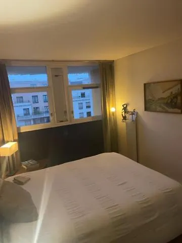 A L'ombre De La Tour Eiffel Au Bord De La Seine פריז